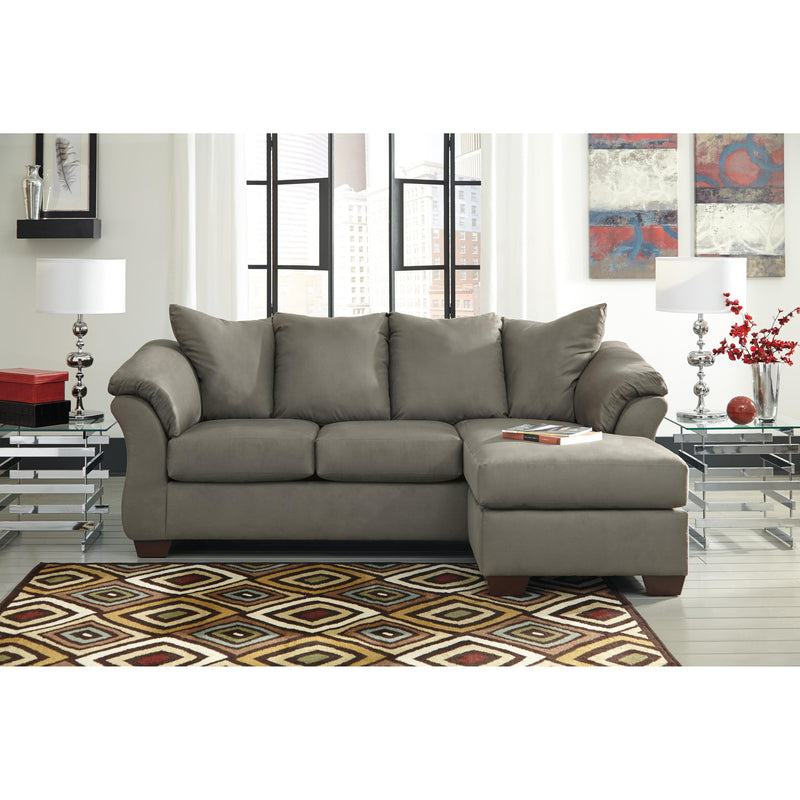 Signature Design by Ashley Darcy Fabric Sectional 7500518 IMAGE 2