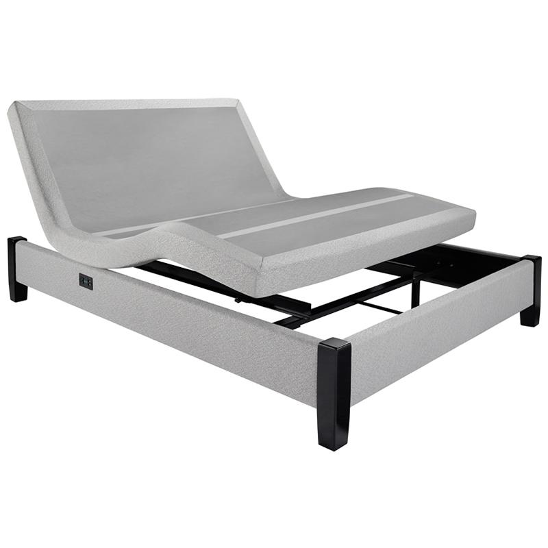 Beautyrest Twin XL Adjustable Base with Massage Renew Plus Silver Adjustable Base (Twin XL) IMAGE 1