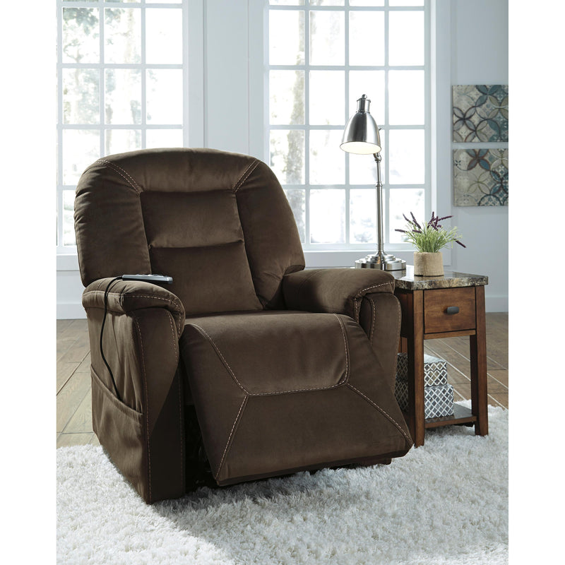 Signature Design by Ashley Samir Fabric Lift Chair with Heat and Massage 2080112 IMAGE 2