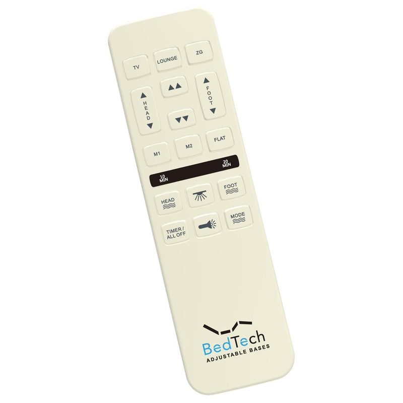 Bed Tech Memory Foam Mattress Twin Adjustable Base with Massage BT4000T IMAGE 2