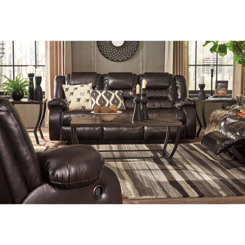 Signature Design by Ashley Vacherie Reclining Leather Look Sofa 7930788 IMAGE 3