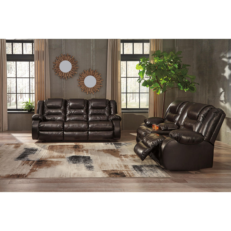 Signature Design by Ashley Vacherie Reclining Leather Look Sofa 7930788 IMAGE 4