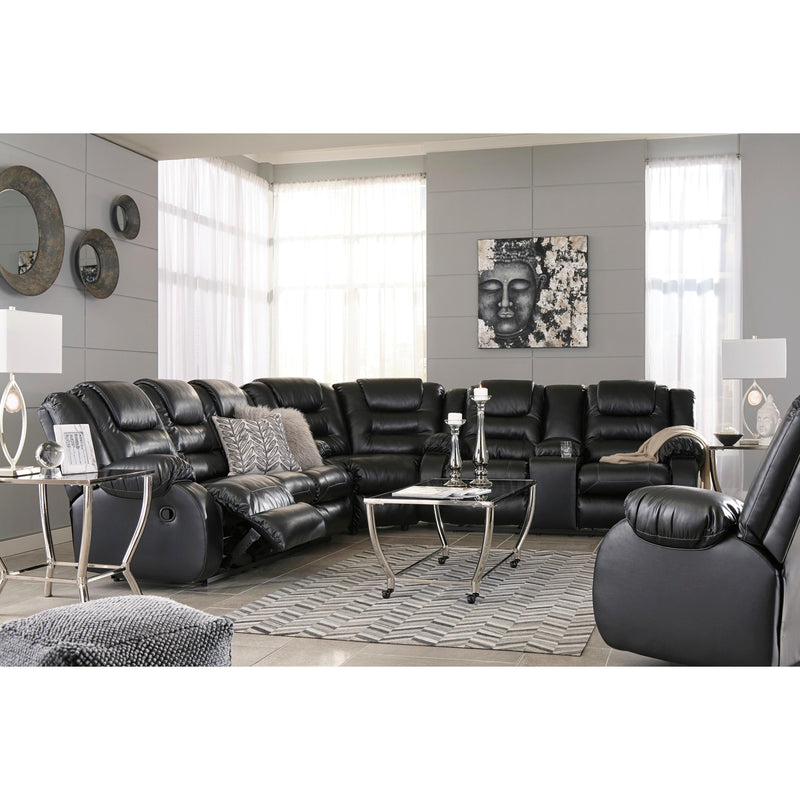 Signature Design by Ashley Vacherie Reclining Leather Look Loveseat 7930894 IMAGE 10