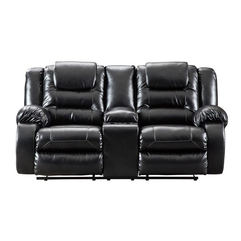 Signature Design by Ashley Vacherie Reclining Leather Look Loveseat 7930894 IMAGE 1