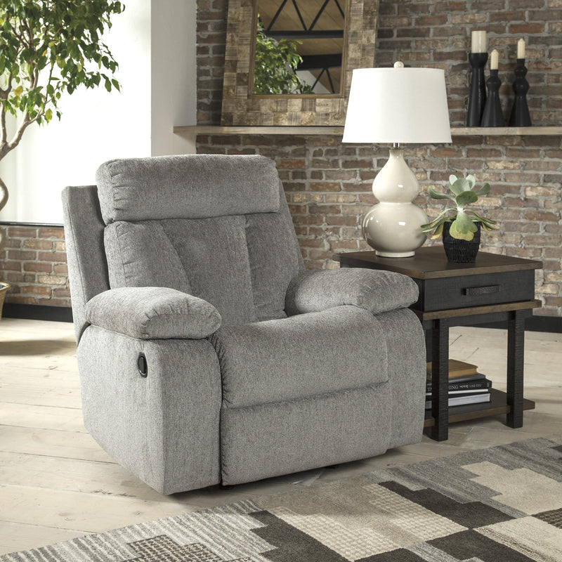 Signature Design by Ashley Mitchiner Rocker Fabric Recliner 7620425 IMAGE 3