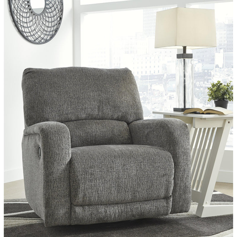 Signature Design by Ashley Wittlich Swivel Glider Fabric Recliner 5690161 IMAGE 4