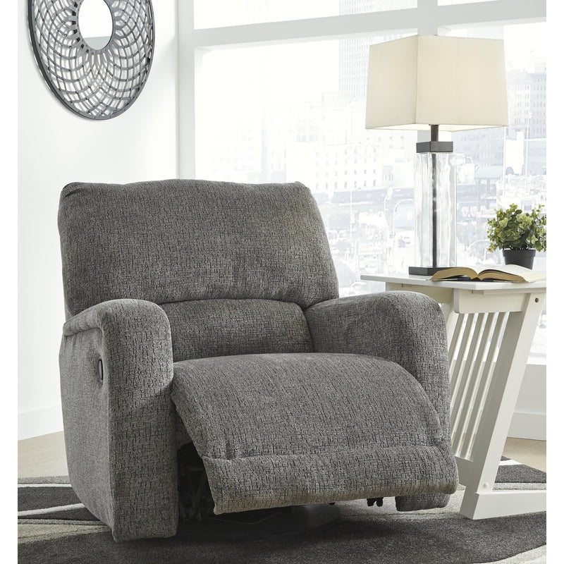 Signature Design by Ashley Wittlich Swivel Glider Fabric Recliner 5690161 IMAGE 6