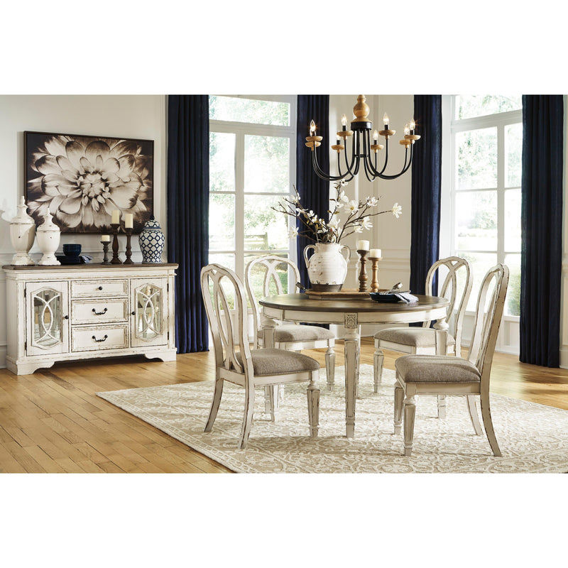 Signature Design by Ashley Oval Realyn Dining Table D743-35 IMAGE 11