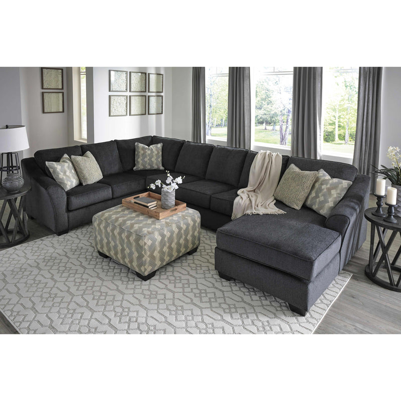 Signature Design by Ashley Eltmann Fabric 4 pc Sectional 4130348/4130334/4130346/4130317 IMAGE 4