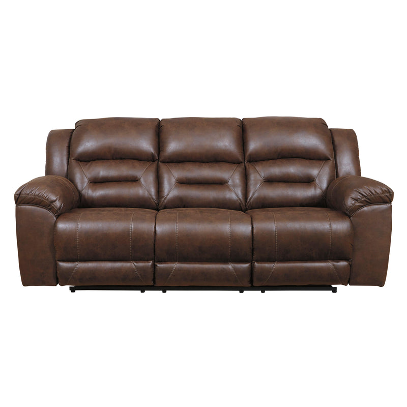 Signature Design by Ashley Stoneland Power Reclining Leather Look Sofa 3990487 IMAGE 1