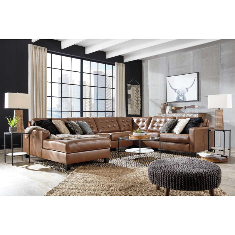 Signature Design by Ashley Baskove Leather Match 4 pc Sectional 1110216/1110277/1110234/1110256 IMAGE 11