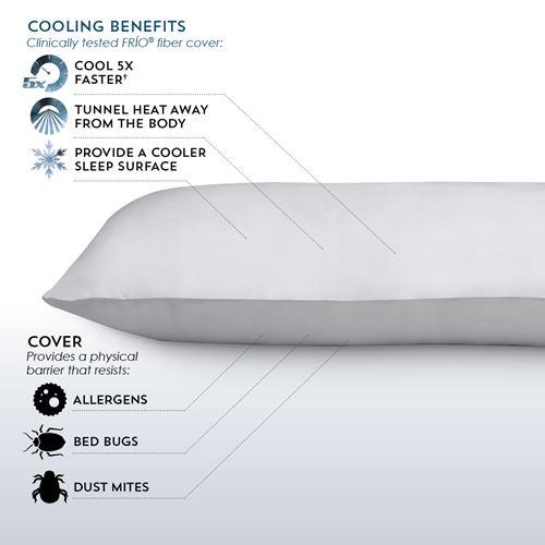 PureCare Pillows Bed Pillows SUB-0° Body Pillow (Standard) IMAGE 3