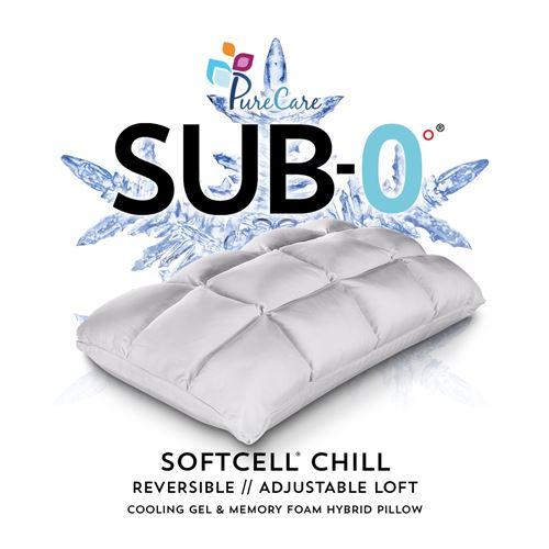 PureCare King Bed Pillow SUB-0° SoftCell Chill Hybrid Pillow (King) IMAGE 2