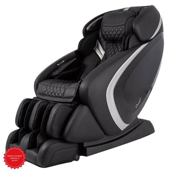 Osaki Massage Chair Massage Chairs Massage Chair Osaki OS-Pro Admiral Massage Chair - Black with Silver IMAGE 1