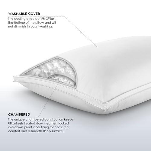 PureCare Queen Bed Pillow SUB-0° Down Complete Pillow (Queen) IMAGE 3