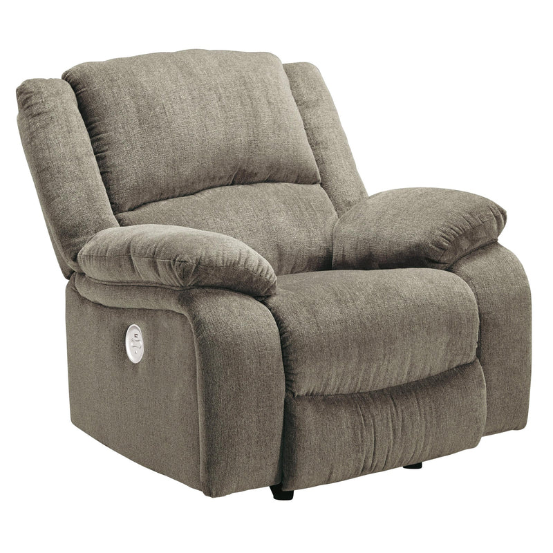 Signature Design by Ashley Draycoll Power Rocker Fabric Recliner 7650598 IMAGE 1