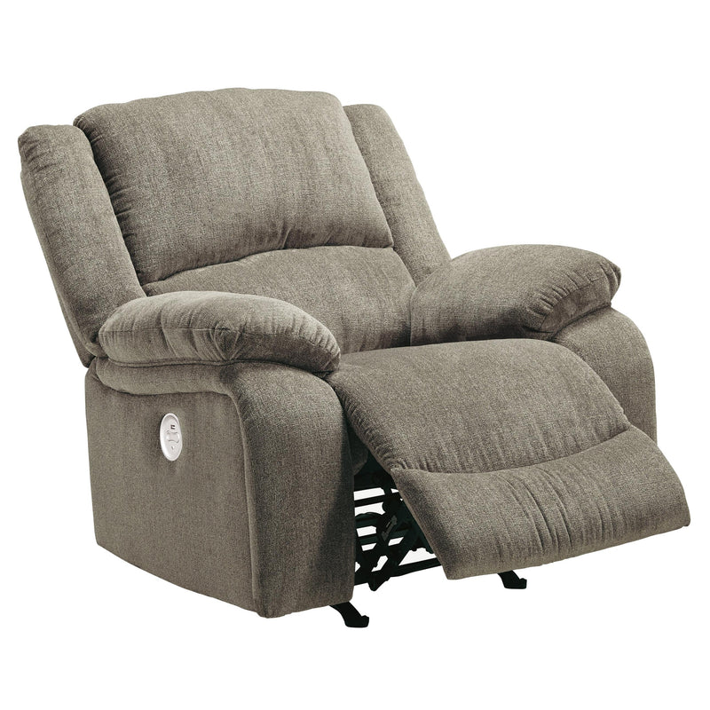 Signature Design by Ashley Draycoll Power Rocker Fabric Recliner 7650598 IMAGE 2