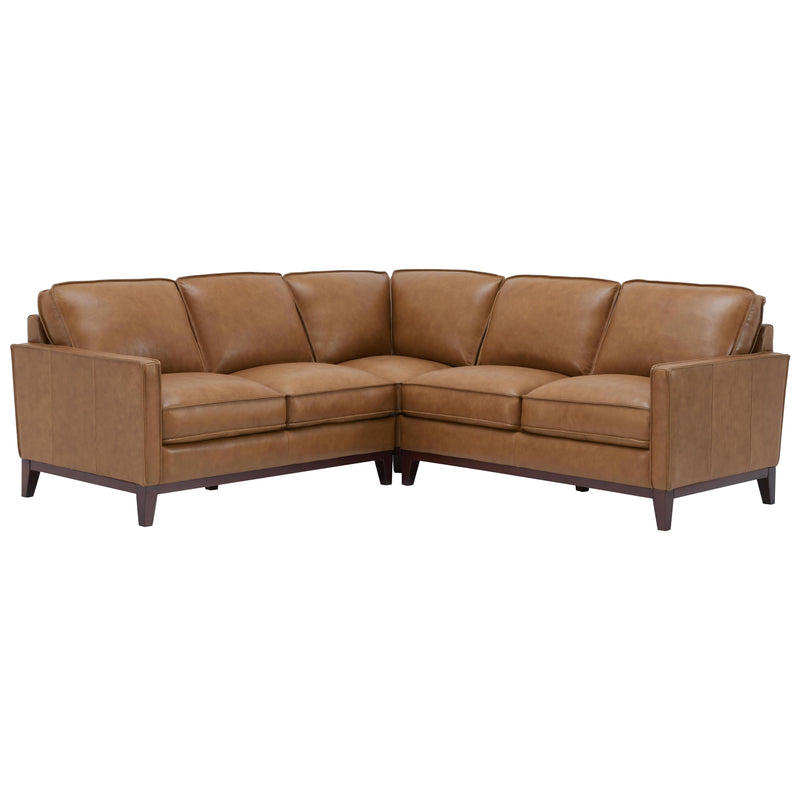 Leather Italia USA Newport Leather 3 pc Sectional 1669-6394LAF-02177137/1669-6394RAF-02177137/1669-6394WED-01177137 IMAGE 1