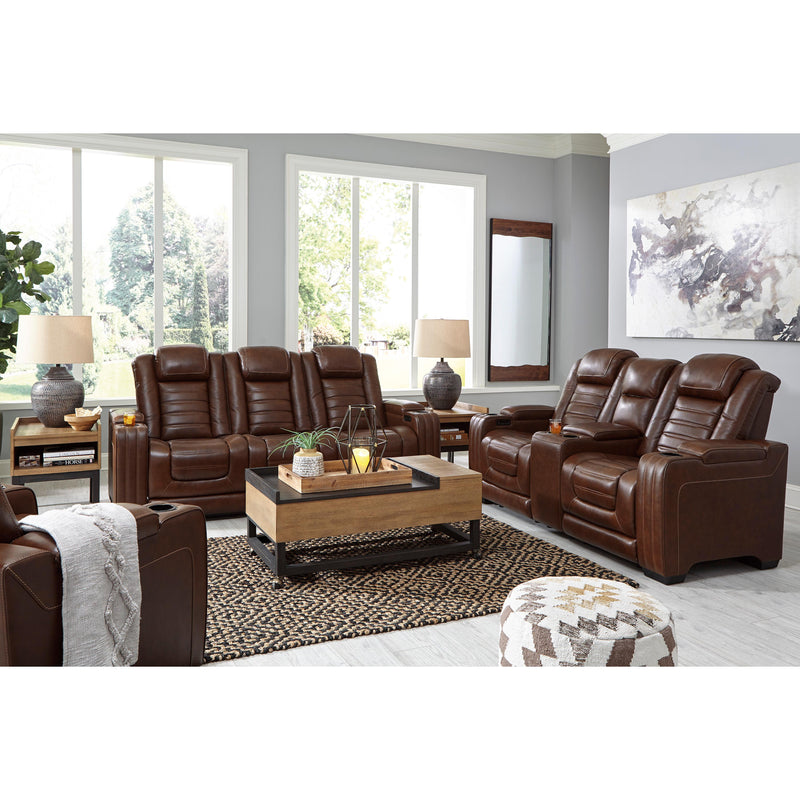 Signature Design by Ashley Backtrack Power Leather Match Recliner U2800413 IMAGE 13