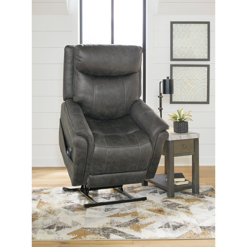 Signature Design by Ashley Lorreze Fabric Lift Chair with Heat and Massage 8530512 IMAGE 10