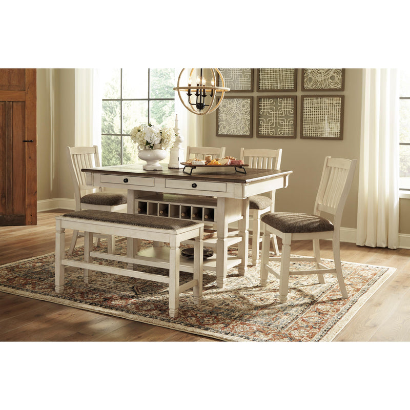 Signature Design by Ashley Bolanburg Counter Height Bench D647-09 IMAGE 10
