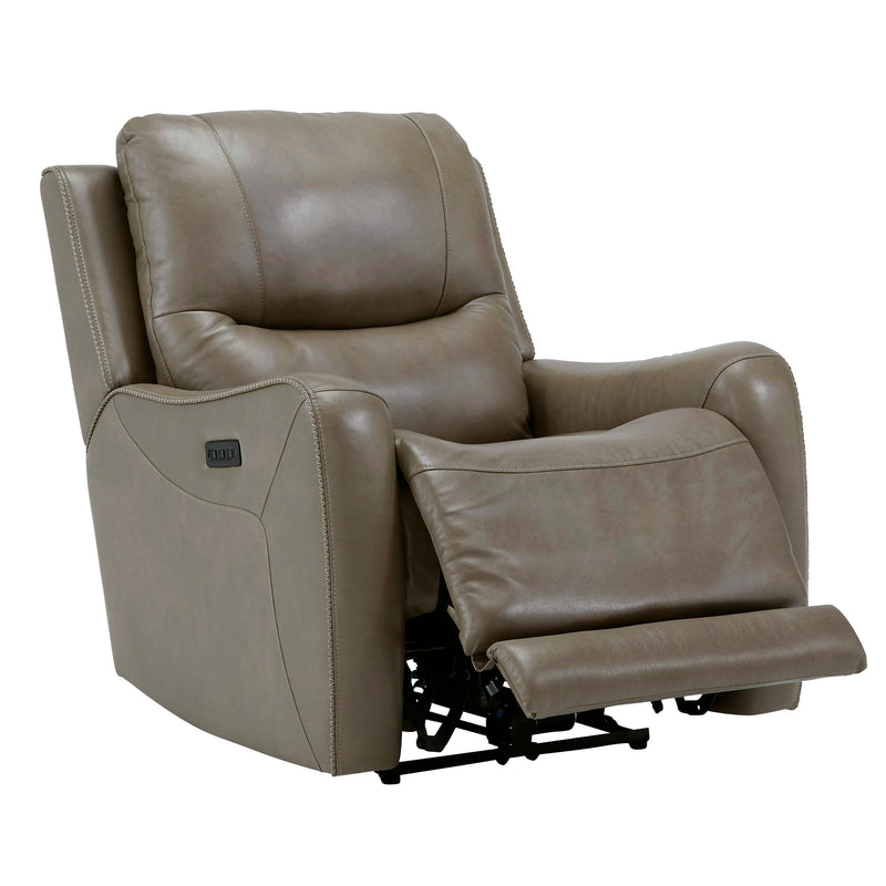 Signature Design by Ashley Galahad Power Leather Look Recliner with Wall Recline 6610206 IMAGE 2