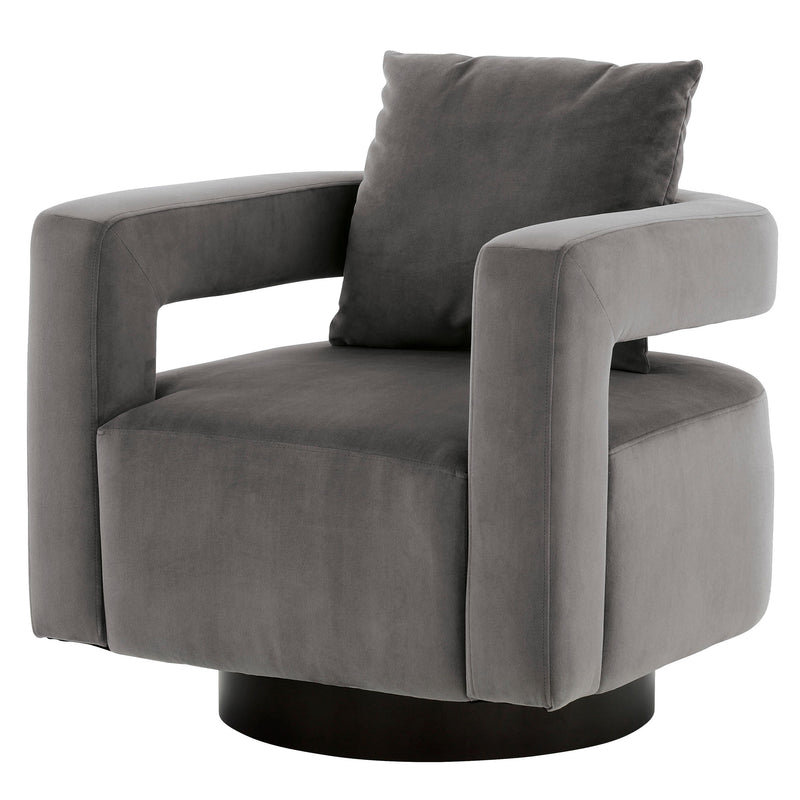 Signature Design by Ashley Alcoma Swivel Fabric Accent Chair A3000256 IMAGE 1