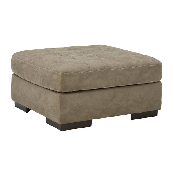 Signature Design by Ashley Maderla Leather Look Ottoman 6200308 IMAGE 1