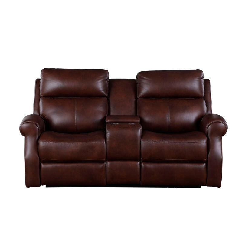 Leather Italia USA Cambria Power Reclining Leather Loveseat 1444-EH289C-021502LV IMAGE 1
