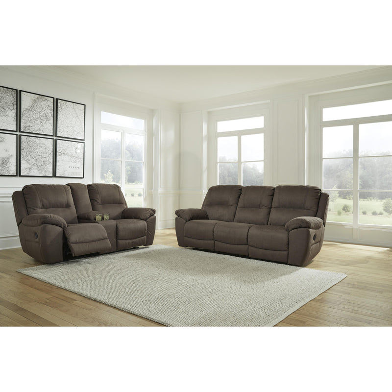 Signature Design by Ashley Next-Gen Gaucho Reclining Leather Look Loveseat 5420494 IMAGE 7