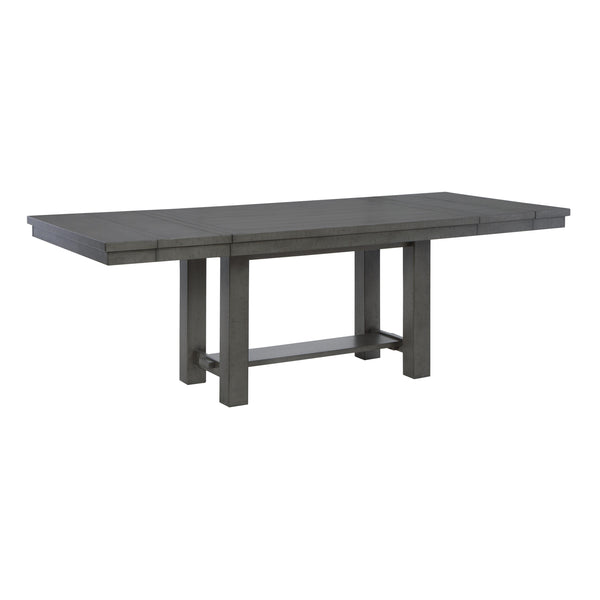 Signature Design by Ashley Myshanna Dining Table with Pedestal Base D629-45 IMAGE 1