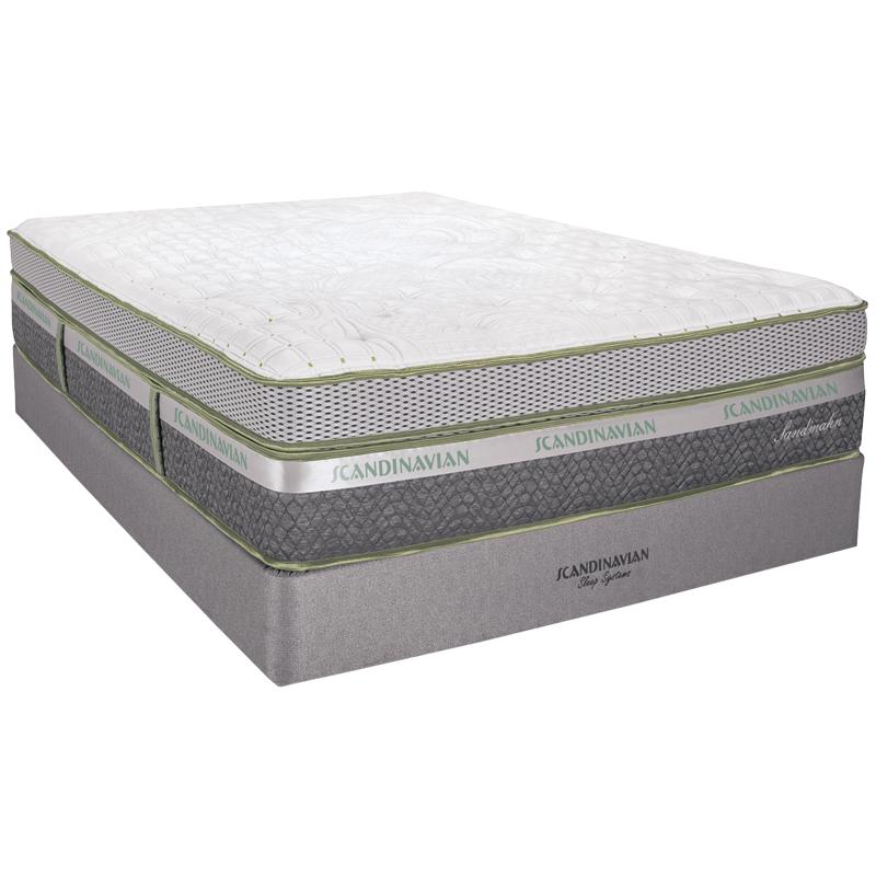 Scandinavian Sleep Systems Sandmahn Plush Box Top Mattress (Full) IMAGE 2