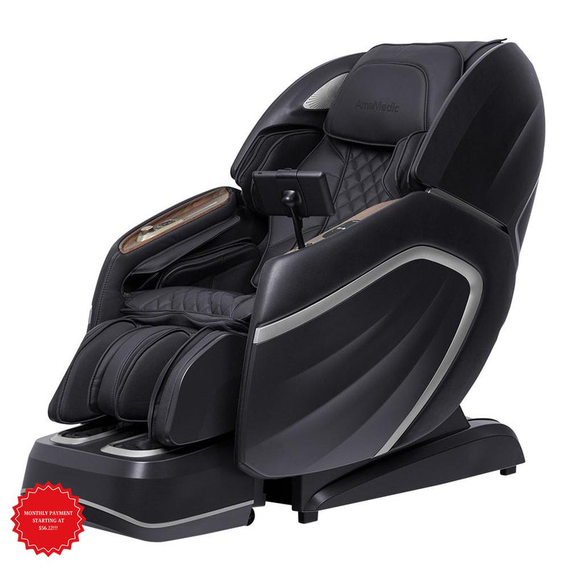 Osaki Massage Chair Massage Chairs Massage Chair Amamedic Hilux 4D Massage Chair - Black IMAGE 1